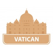 Наклейка "Vatican"
