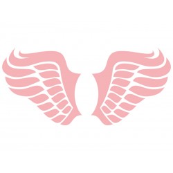 Наклейка "Крила ангела" колір на вибір