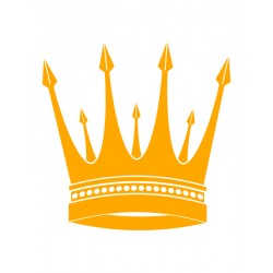 Наклейка "Корона" цвет на выбор