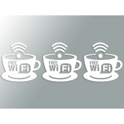 Наклейка "Wi Fi" комплект, цвет на выбор
