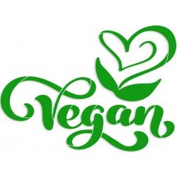 Наклейка "Vegan" колір на вибір