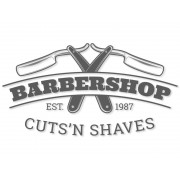 Наклейка "Barbershop" цвет на выбор
