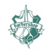 Наклейка "Barbershop" колір на вибір