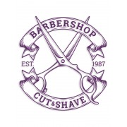 Наклейка "Barbershop" колір на вибір