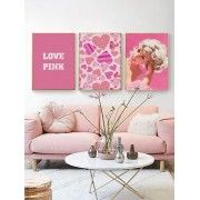 Серия постеров в рамках "Pink love"