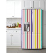 Наклейка на холодильник "Colorful"