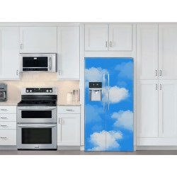 Наклейка на холодильник "Sky"
