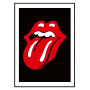 Постер в рамке "KISS. Rolling Stones"