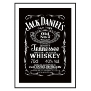 Постер в рамці "Jack Daniels"