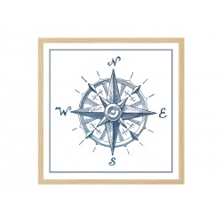 Постер в рамке "Compass" 