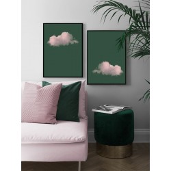 Серия постеров в рамках "Розовые облака"