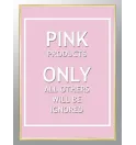 Постер в рамці "Pink"