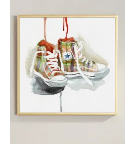 Постер в рамці "Sneakers Art"