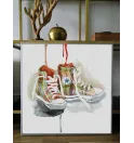 Постер в рамке "Sneakers Art" Постер в рамке "Sneakers Art"