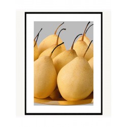 Постер в рамке "Желтая груша"