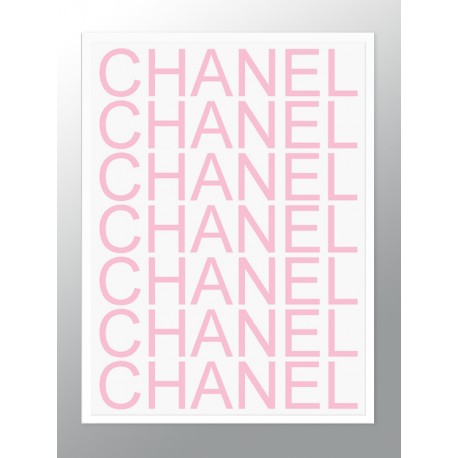 Постер в рамке "Chanel"