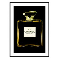 Постер в рамке "Chanel №5"