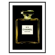 Постер в рамке "Chanel №5"