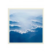 Постер в рамці "Білі хмари"