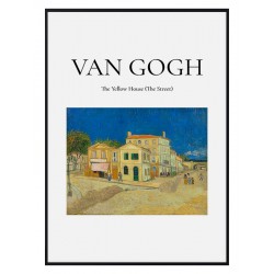 Постер в рамці "Жовтий будинок. Вінсент ван Гог"