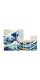 Модульная фотокартина "Большая волна в Канагаве. Кацусика Хокусай"