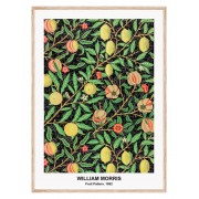 Постер в рамке "Персики и лимоны. Уильям Моррис"