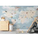 Фотошпалери "Карта світу"