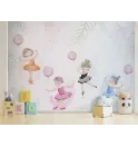 Фотошпалери "Маленькие балеринки" Фотошпалери "Маленькие балеринки"