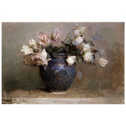 Репродукция "Розы. Эбботт Хандерсон Тайер. 1890"