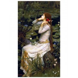 Репродукция "Офелия. Джон Уильям Уотергаус. 1894" 