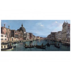 Репродукция "Венеция. Большой канал. Симеоне Пикколо. 1740"