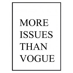 Постер в рамке "Вдохновение Vogue"