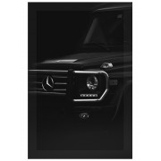 Постер на склі "Mercedes-Benz"