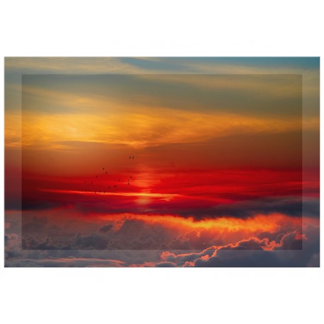 Постер на стекле "Sunset"