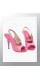 Постер в рамке "Vintage Chanel Pink Shoes ($1,499) ❤"