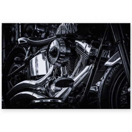 Постер на металі "Harley Davidson Street Bob"