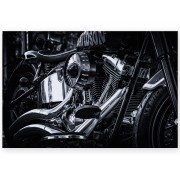 Постер на металле "Harley Davidson Street Bob"