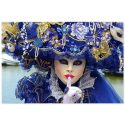 Постер на металле "Венецианский карнавал"