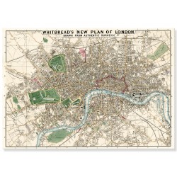 Постер "Vintage map of London"