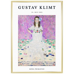 Постер в рамке "Gustav Klimt, Mada Primavesi,1913"