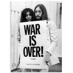 Постер "Война окончилась. Джон Леннон и Йоко Оно" 