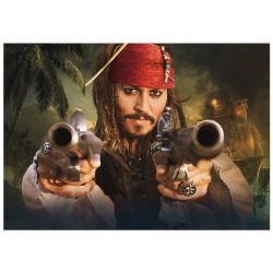 Постер "Капитан Джек Воробей. Пираты Карибского моря" 