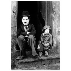 Постер "Малыш". Чарли Чаплин. 1921 год" 