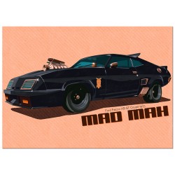 Постер "Ford Mad Max Interceptor Concept" 