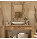 Дзеркало з малюнком "Boho" розмір на вибір Дзеркало з малюнком "Boho" розмір на вибір