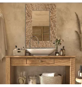 Зеркало с рисунком "Boho"