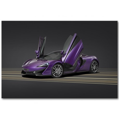 Фотокартина "McLaren 570S" розмір на вибір