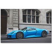 Фотокартина "2015 Porsche 918 Spyder" размер на выбор