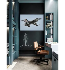 Фотокартина "F-16 Fighting Falcon" размер на выбор