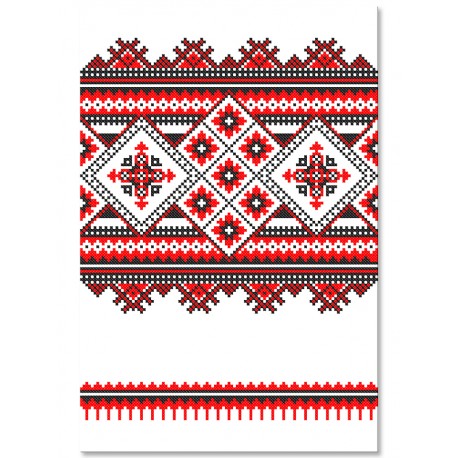 Фотокартина "Ukrainian embroidery" розмір на вибір